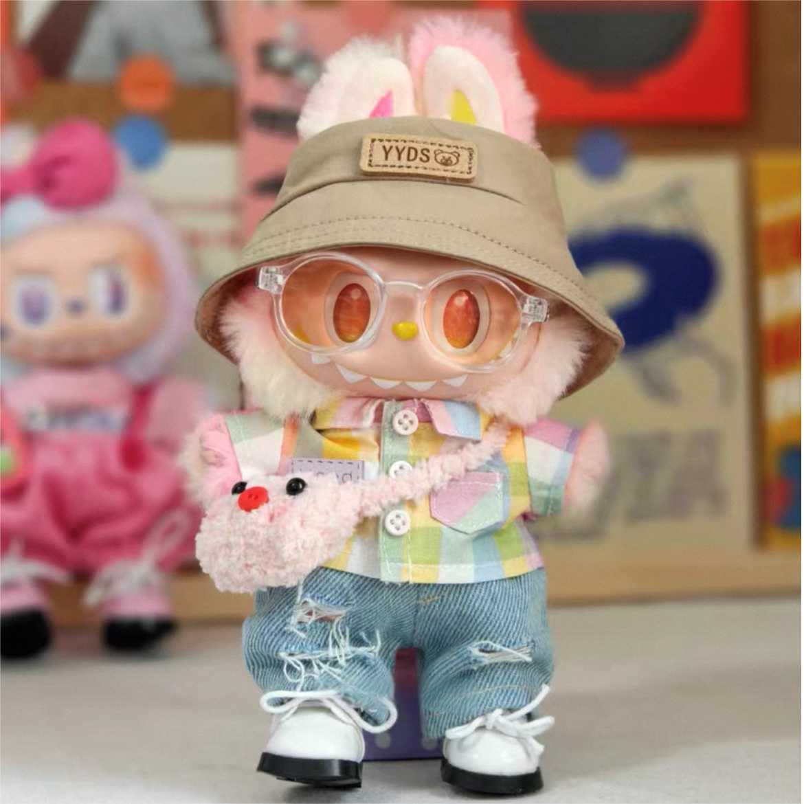 Labubu V1 V2 V3 Outfits Set Doll Clothes for Labubu 