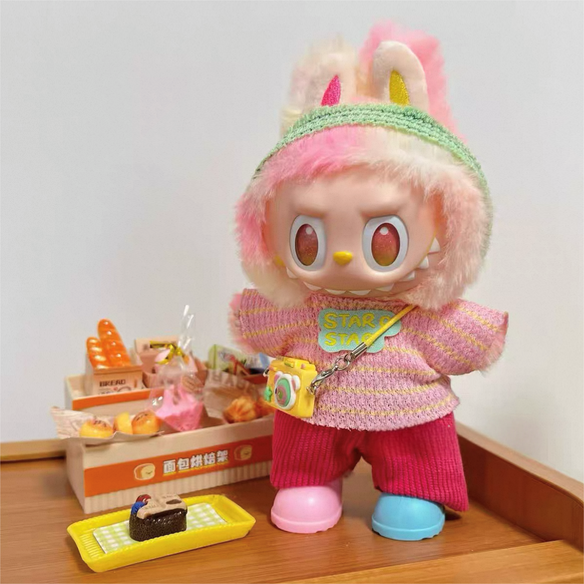 Labubu V1V2V3 Outfits 15-17cm Doll Clothes for Labubu 