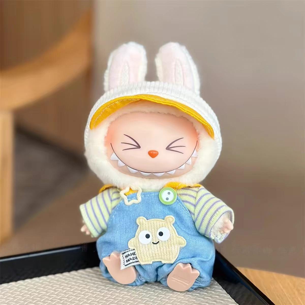 Baby Style Denim Bib Pants Set