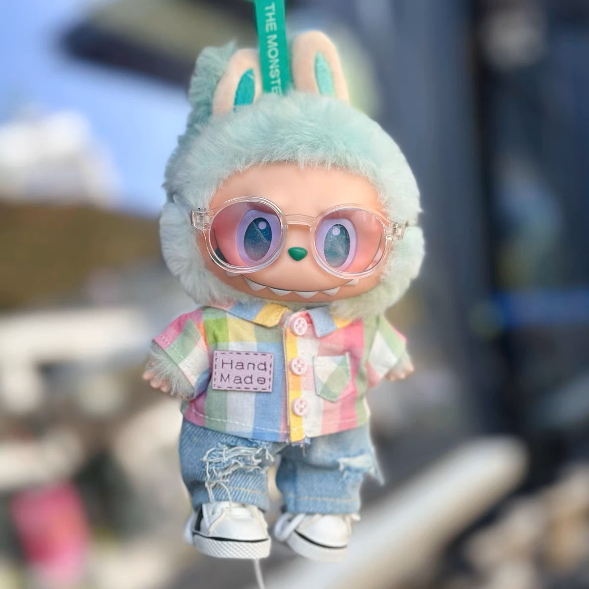 Casual Colorful Plaid Shirt Set