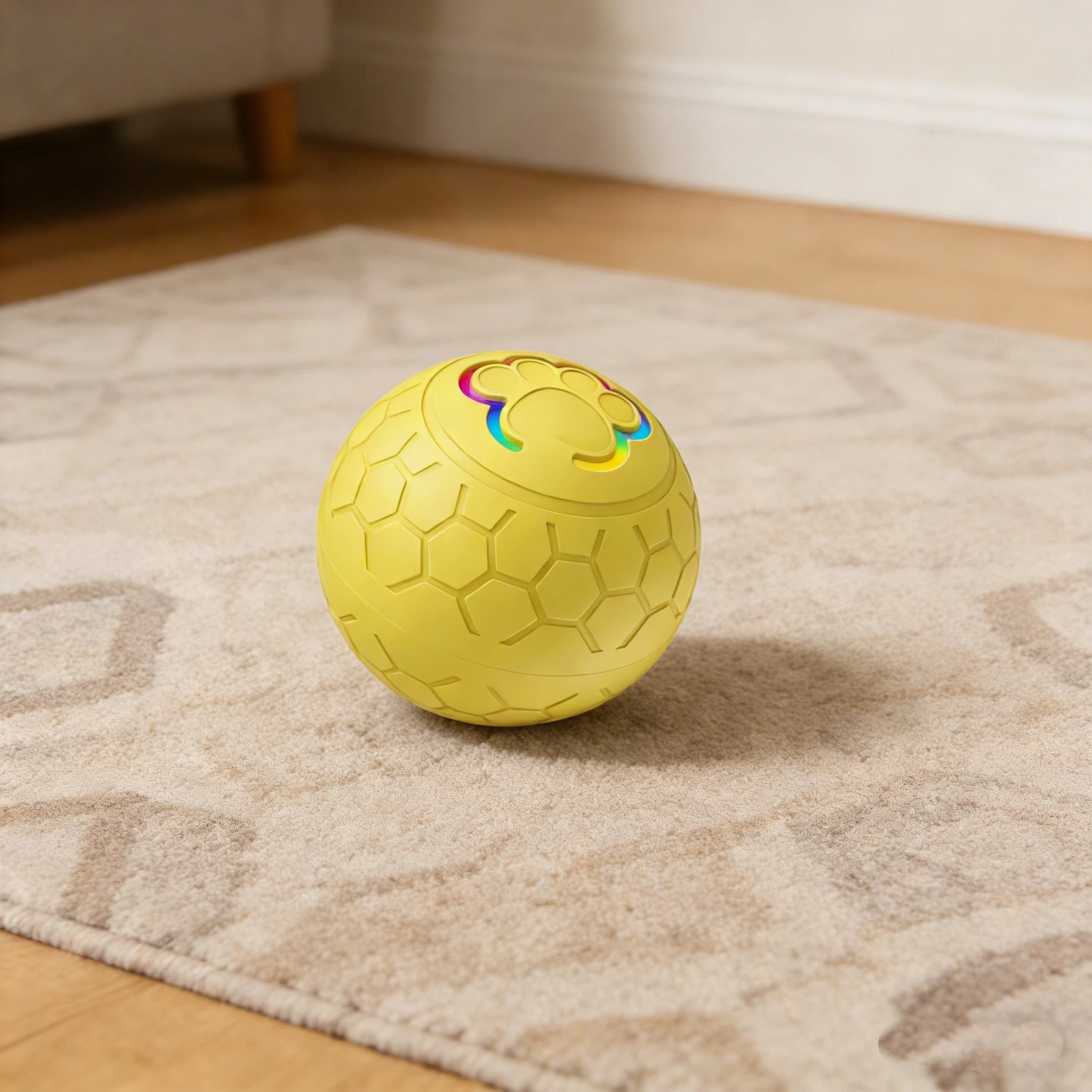 Personalized Rechargeable Electronic Pet Bouncing Ball Toy | inToy08