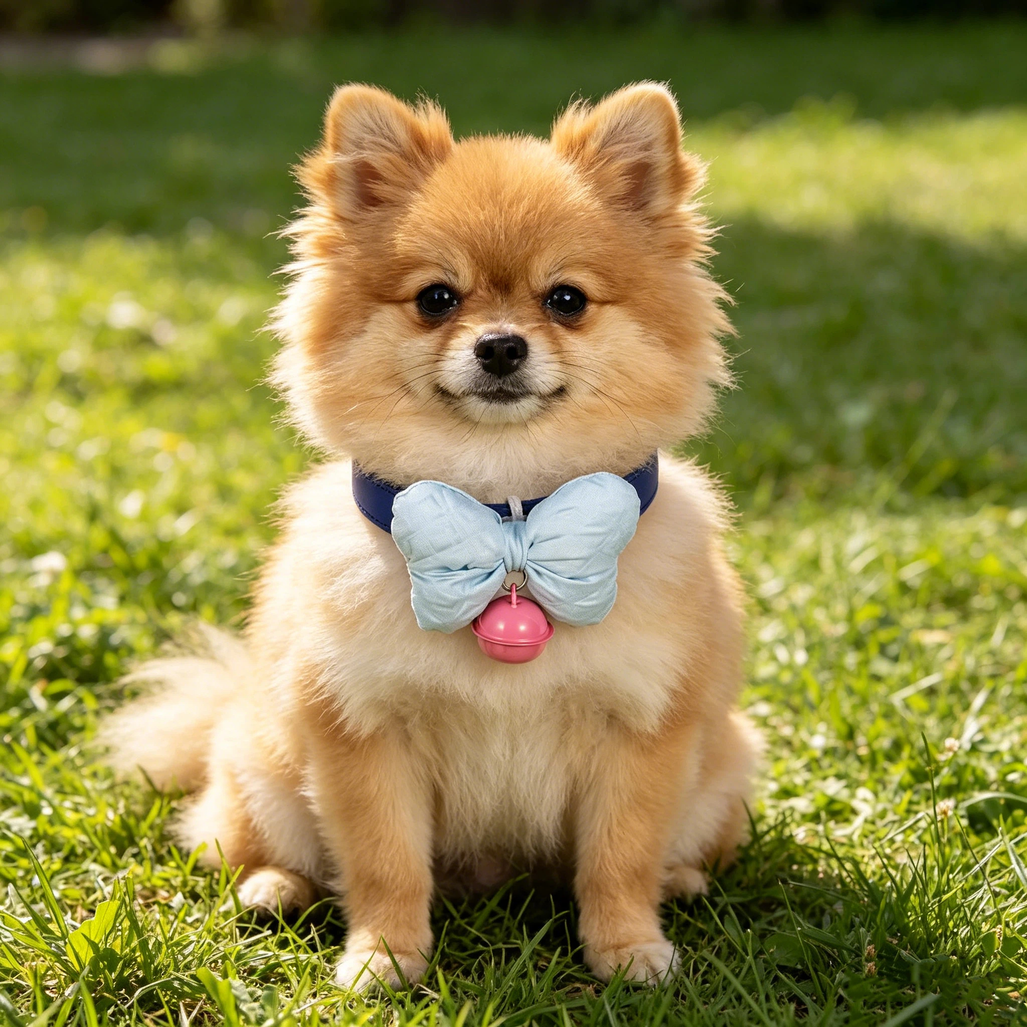 Adjustable Pet Bowknot Collar with Bell | inAccs47