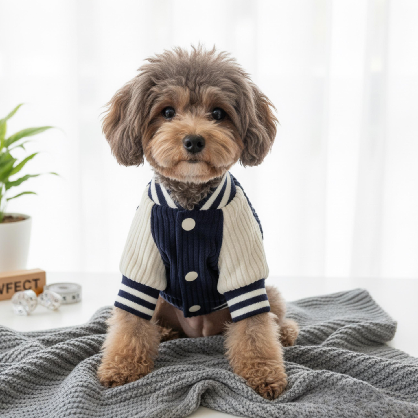 Personalized Embroidered Pet Baseball Jacket | inPet02