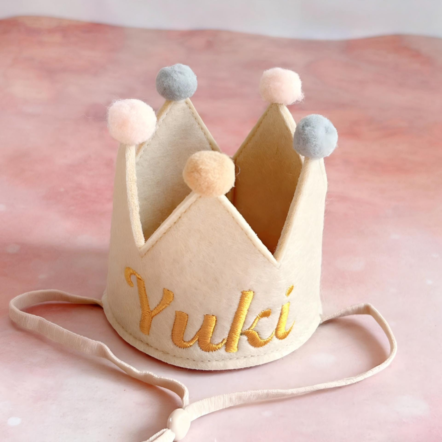 Personalized Embroidered Pet Birthday Crown | inAccs15