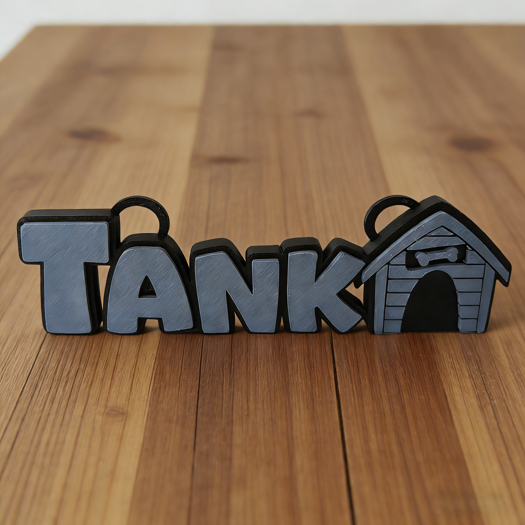 Personalized Name 3D Printed Dog Sign | KKPet443