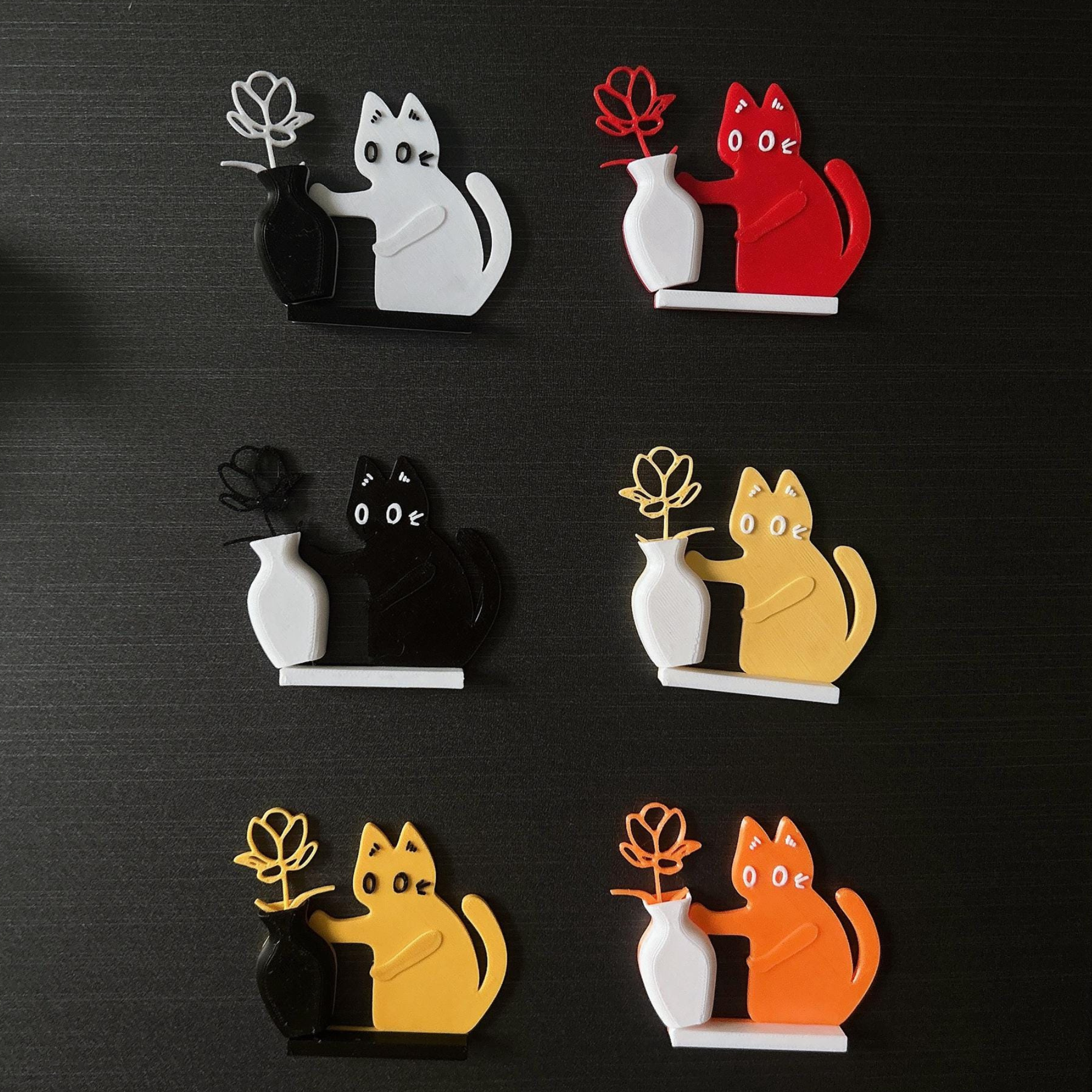 Personalized 3D Printed Magnetic Cat Whisker Collector | inAccs16