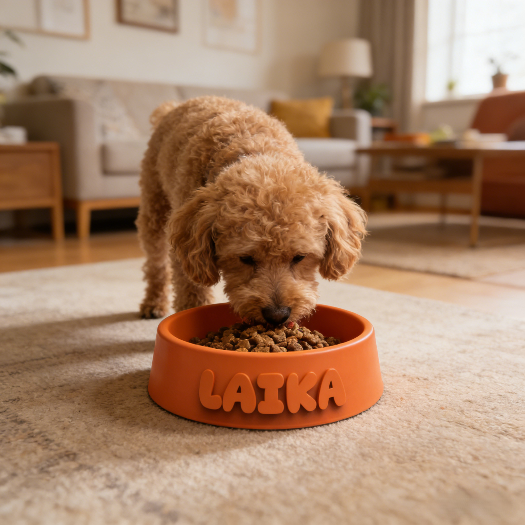 Personalized 3D Printed Pet Bowls | KKPet435