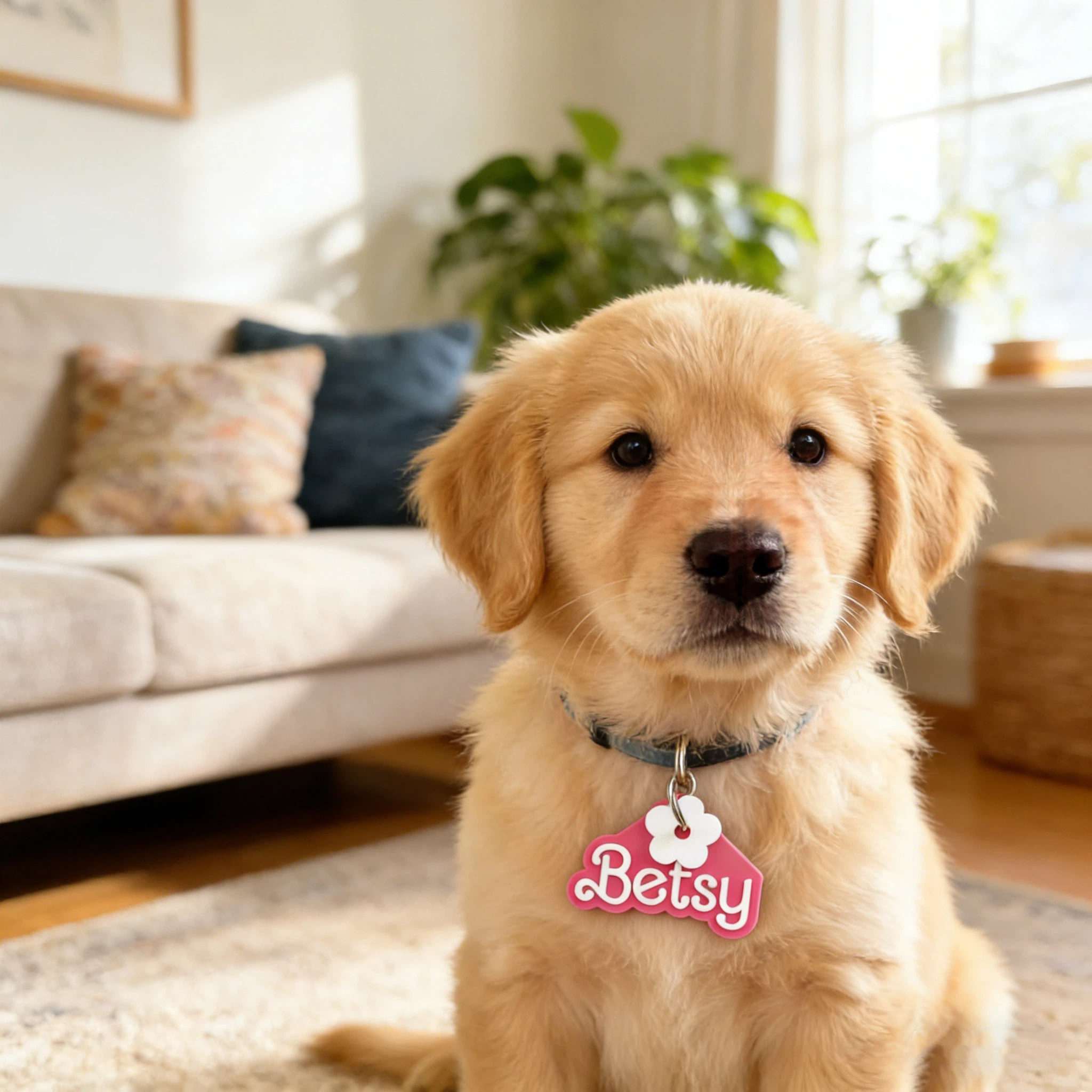 Personalized Name 3D Printed Pet ID Tag | KKPet458