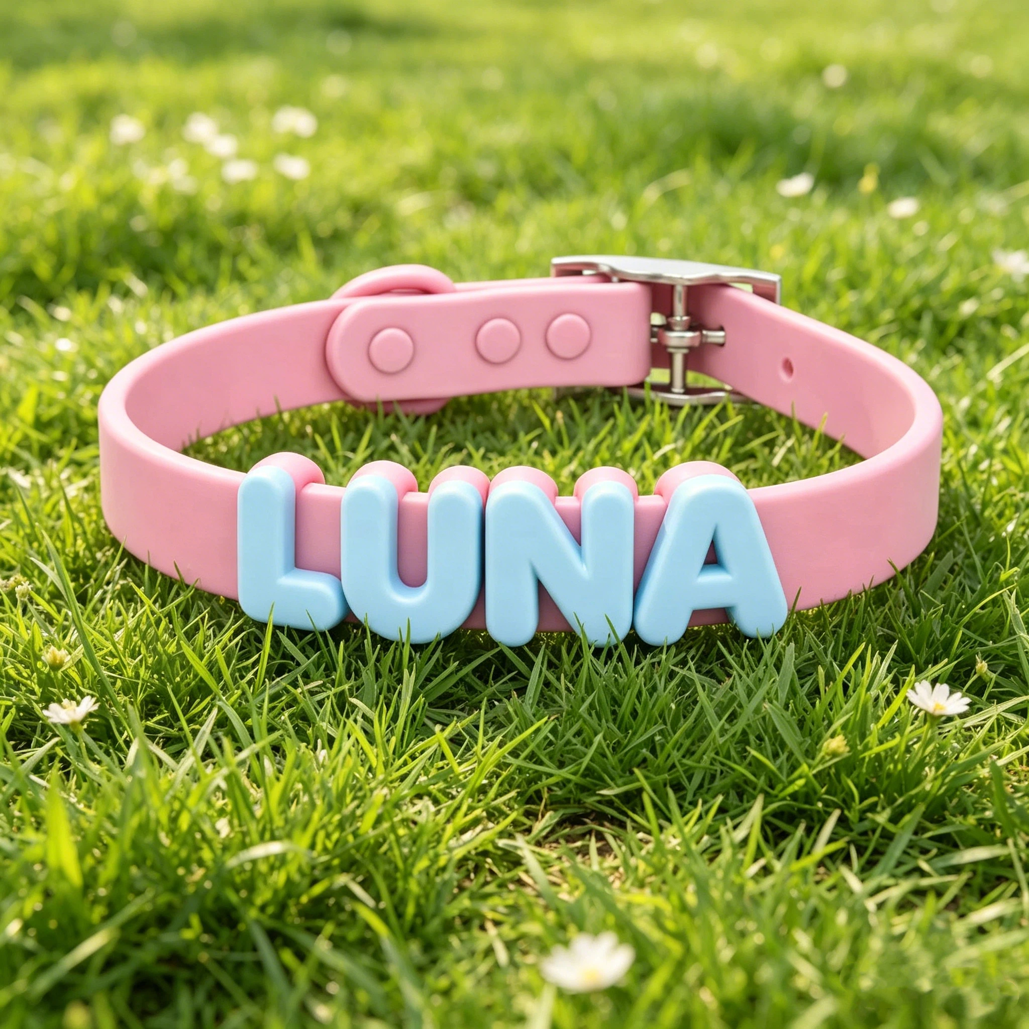 Personalized Silicone Pet Collar with Name | inAccs54