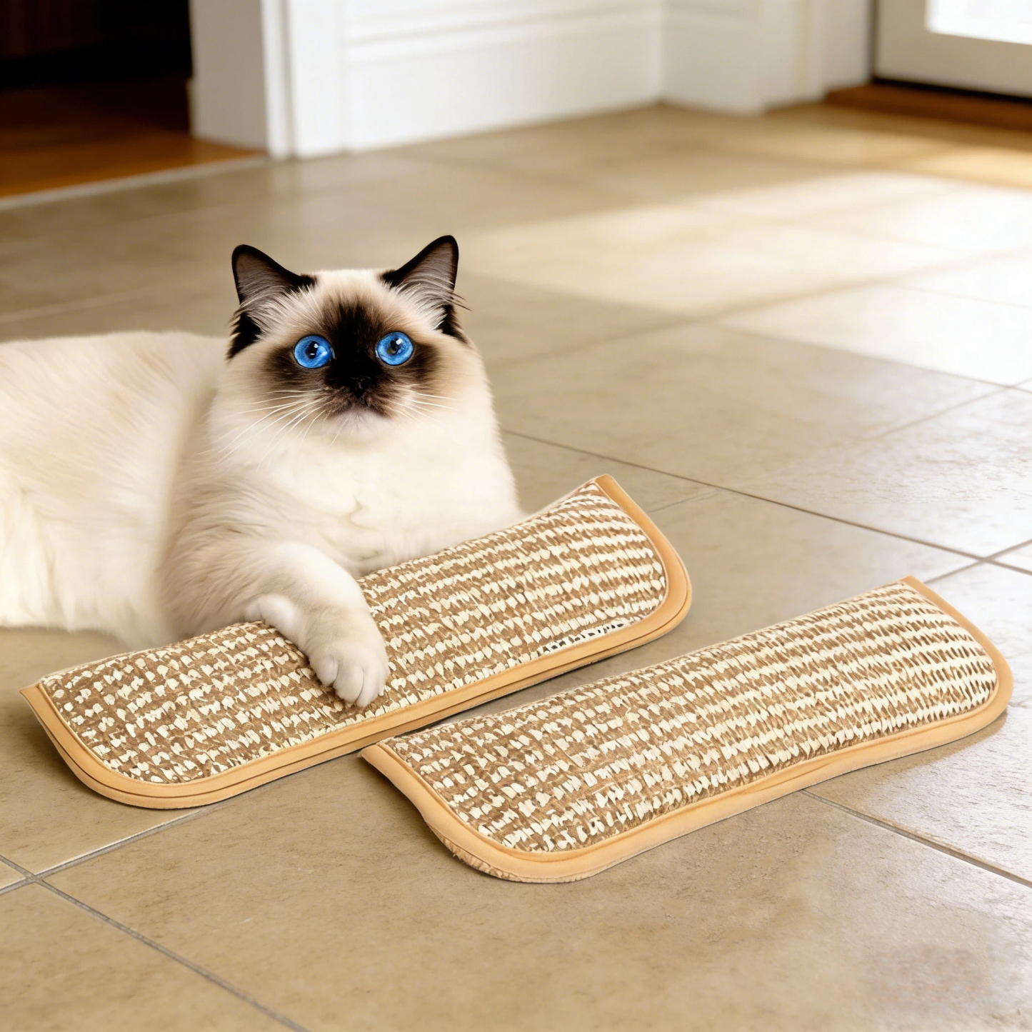 Natural Sisal Catnip Chew Toy for Indoor Cats | inToy01