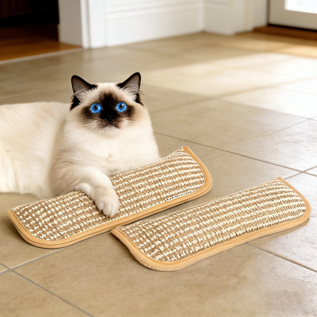 Natural Sisal Catnip Chew Toy for Indoor Cats | inToy01