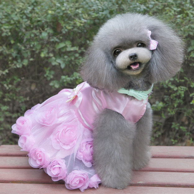 Personalized Name Pet Satin Princess Dress | inCloth50