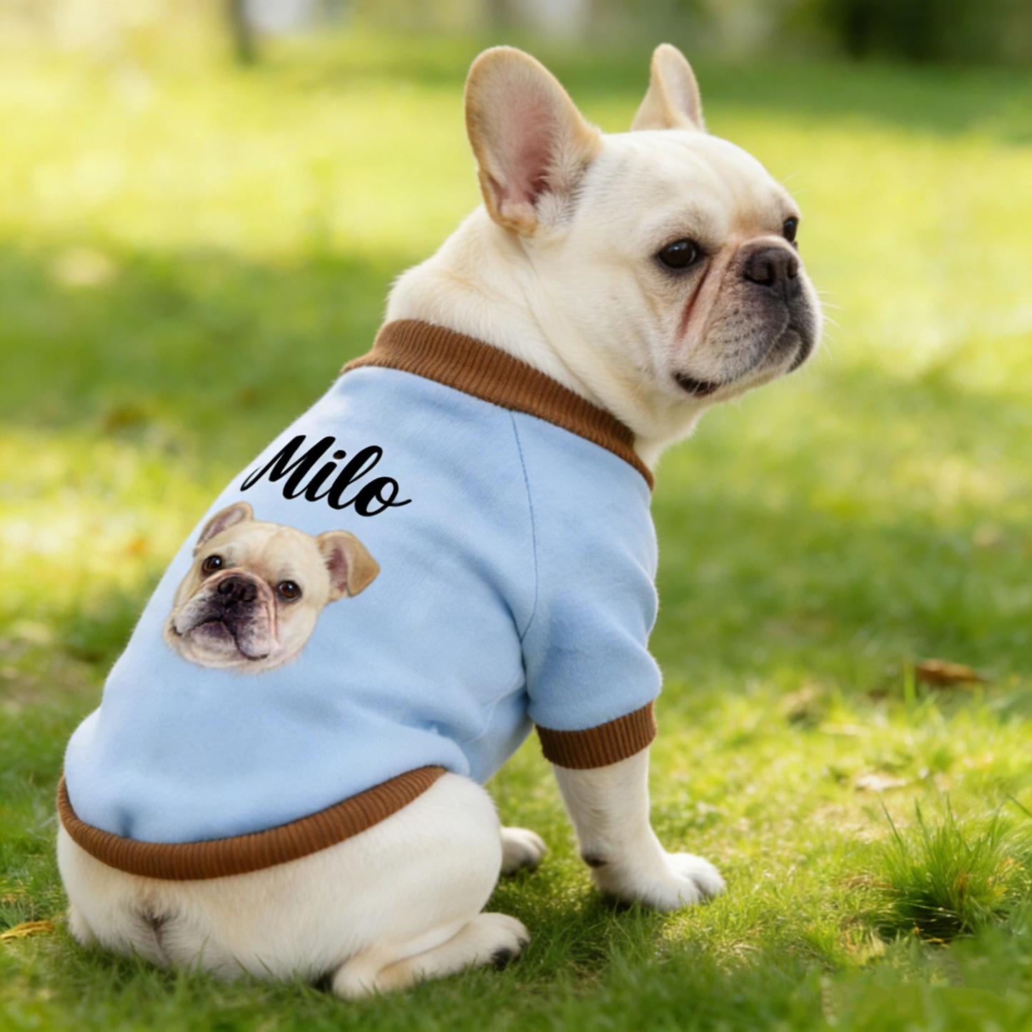 Personalized Name Pet Sweatshirt With Photo | inCloth26