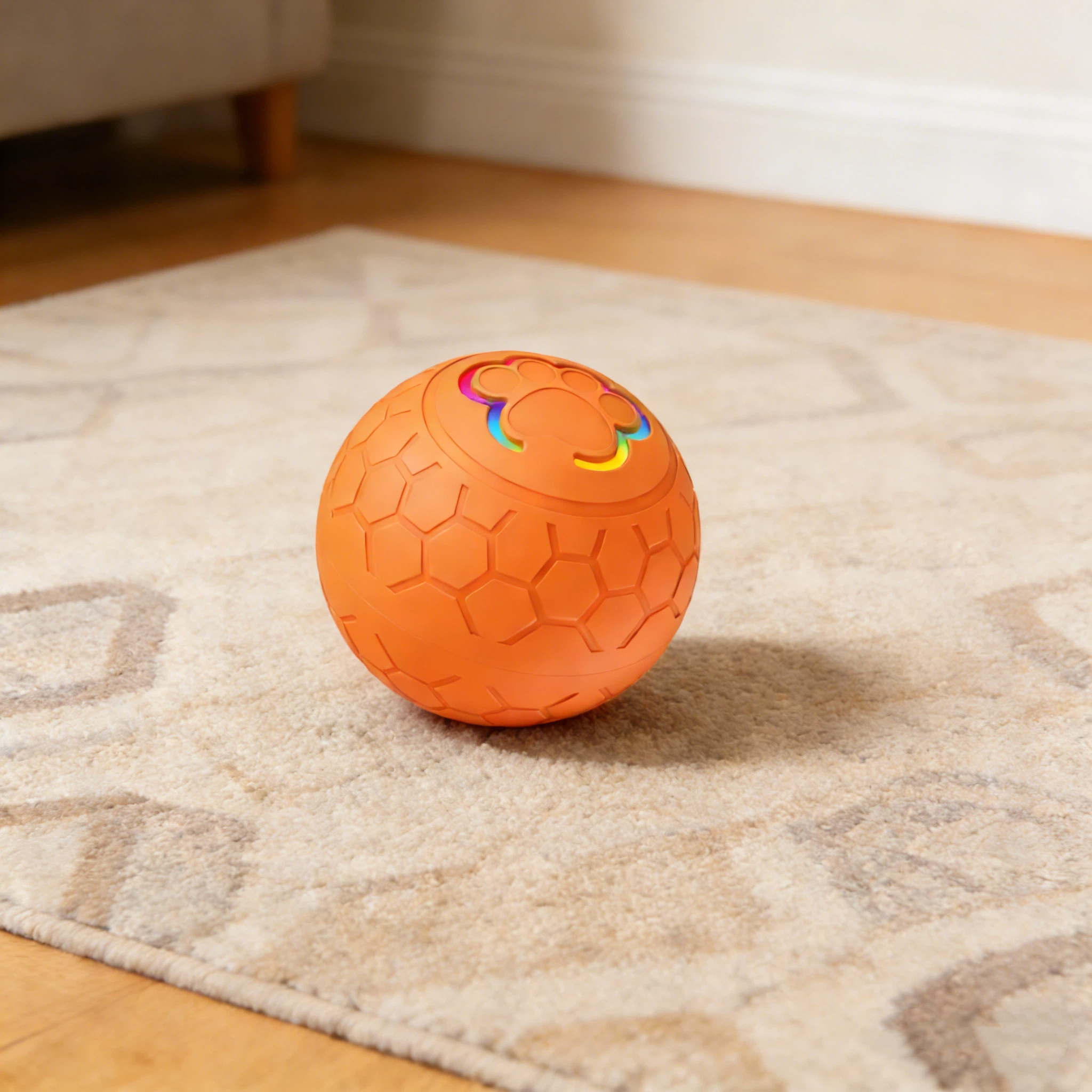 Personalized Rechargeable Electronic Pet Bouncing Ball Toy | inToy08