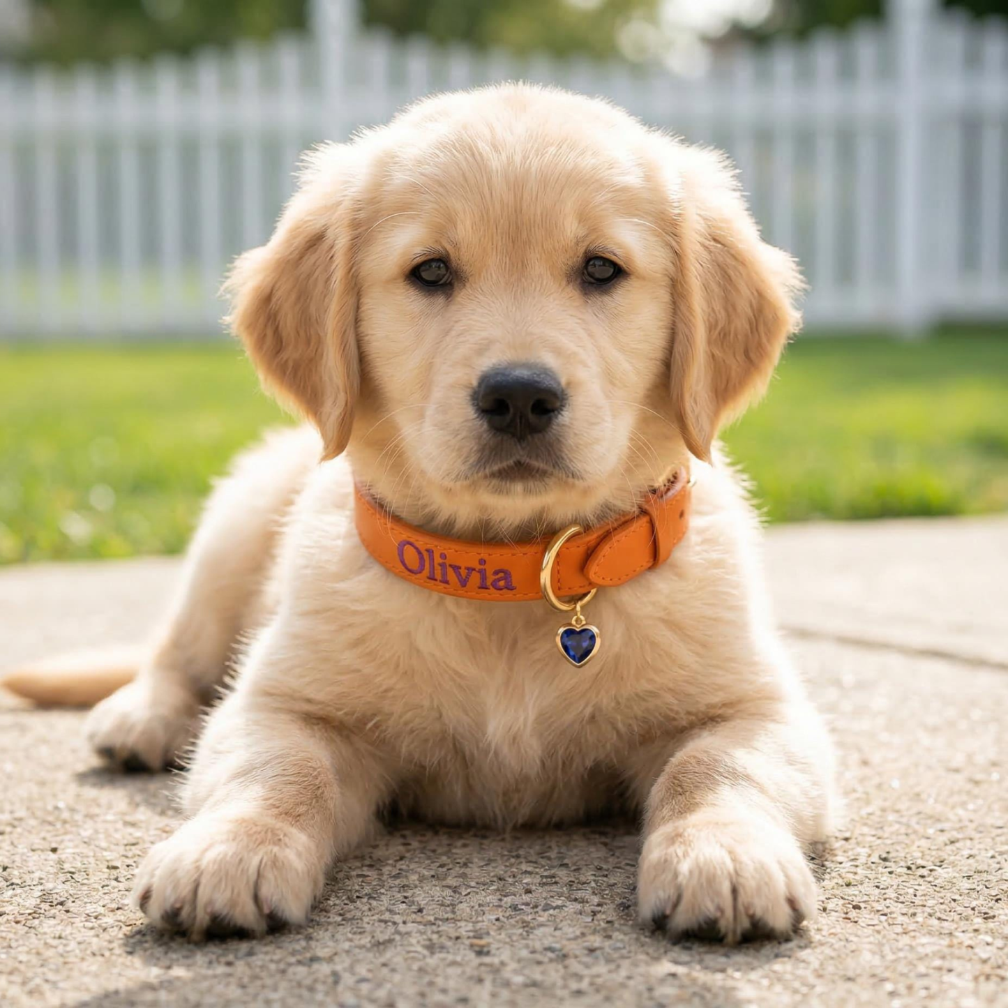 Personalized Embroidered Name Leather Pet Collar | inAccs34