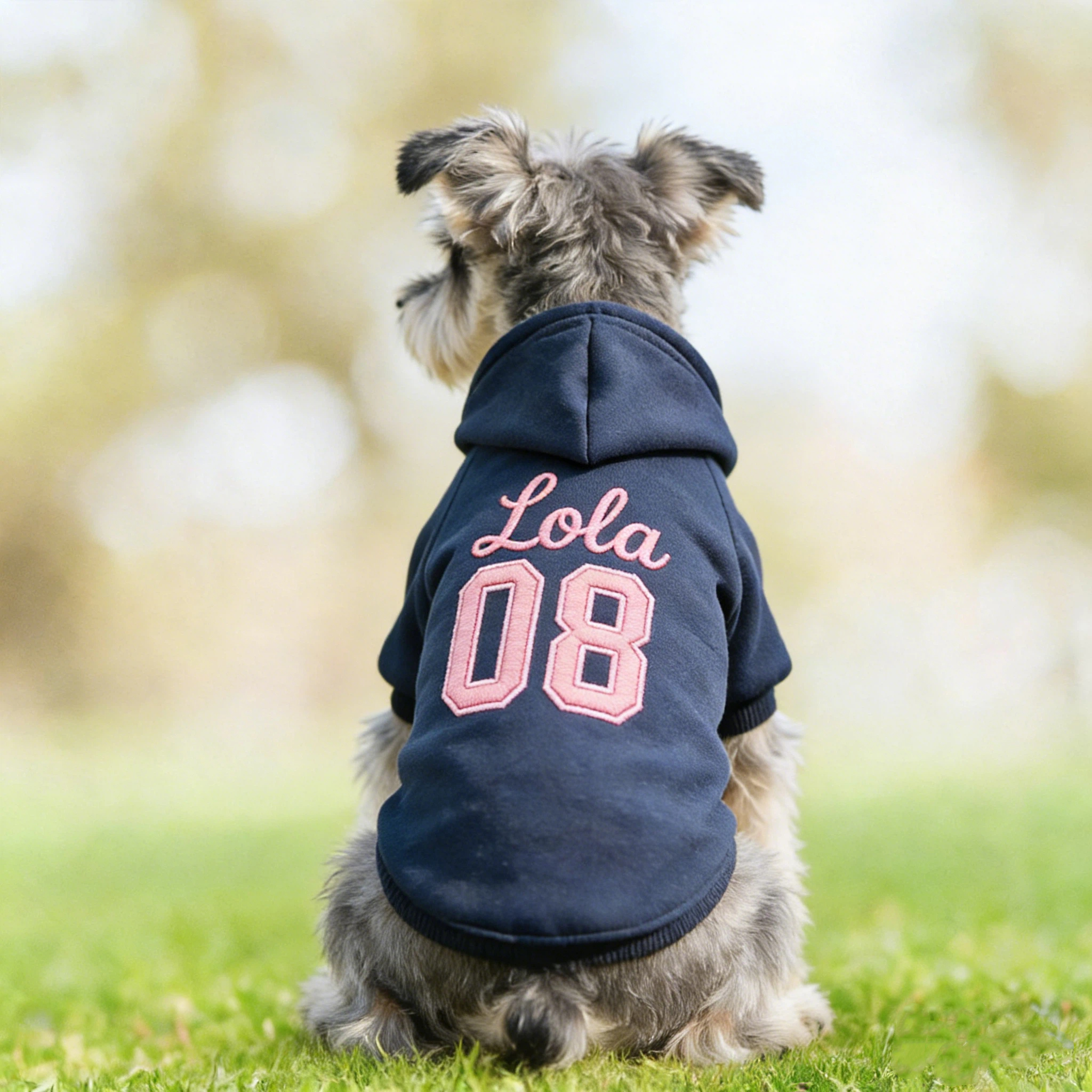 Personalized Embroidered Name Pet Birthday Hoodie | inCloth22