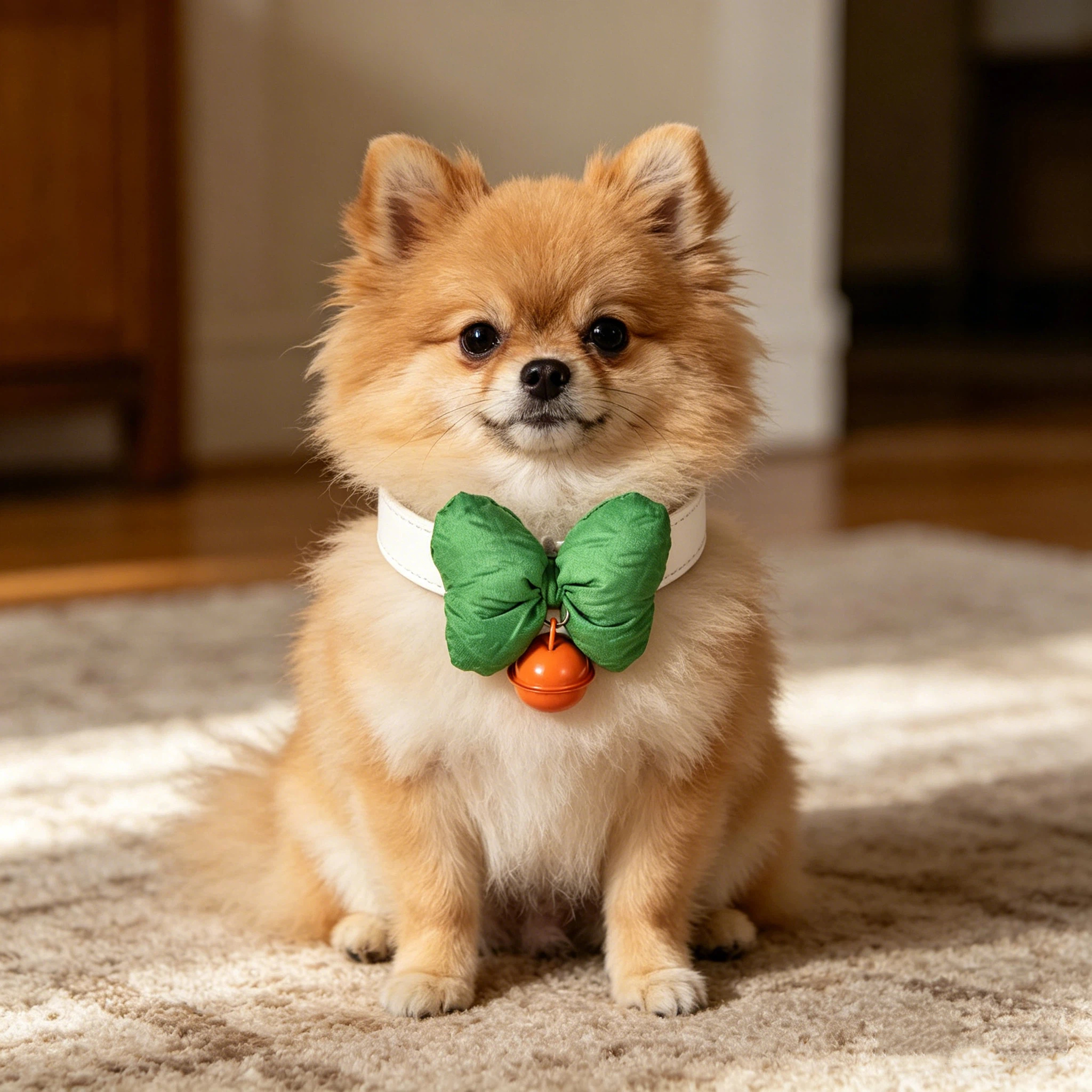 Adjustable Pet Bowknot Collar with Bell | inAccs47