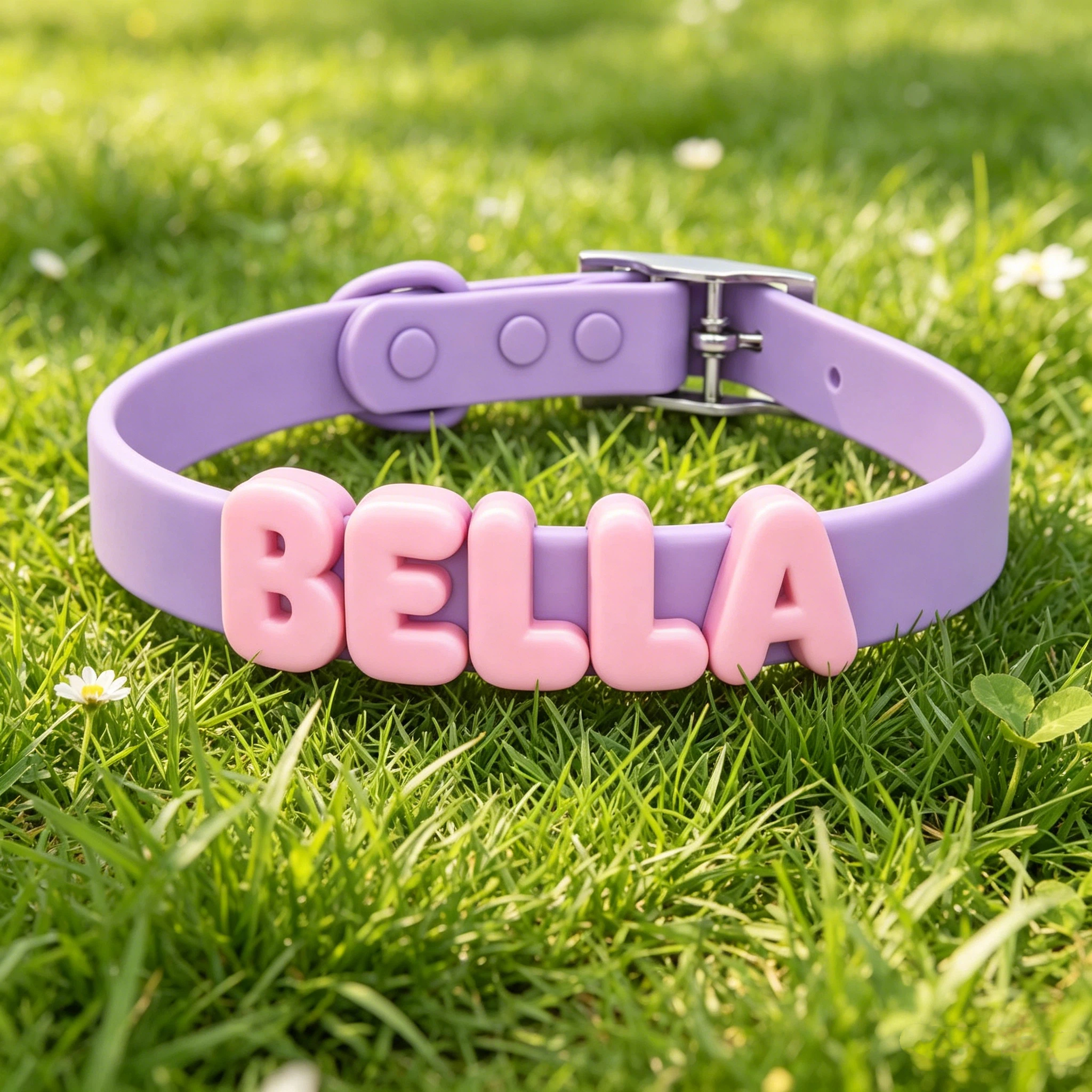 Personalized Silicone Pet Collar with Name | inAccs54