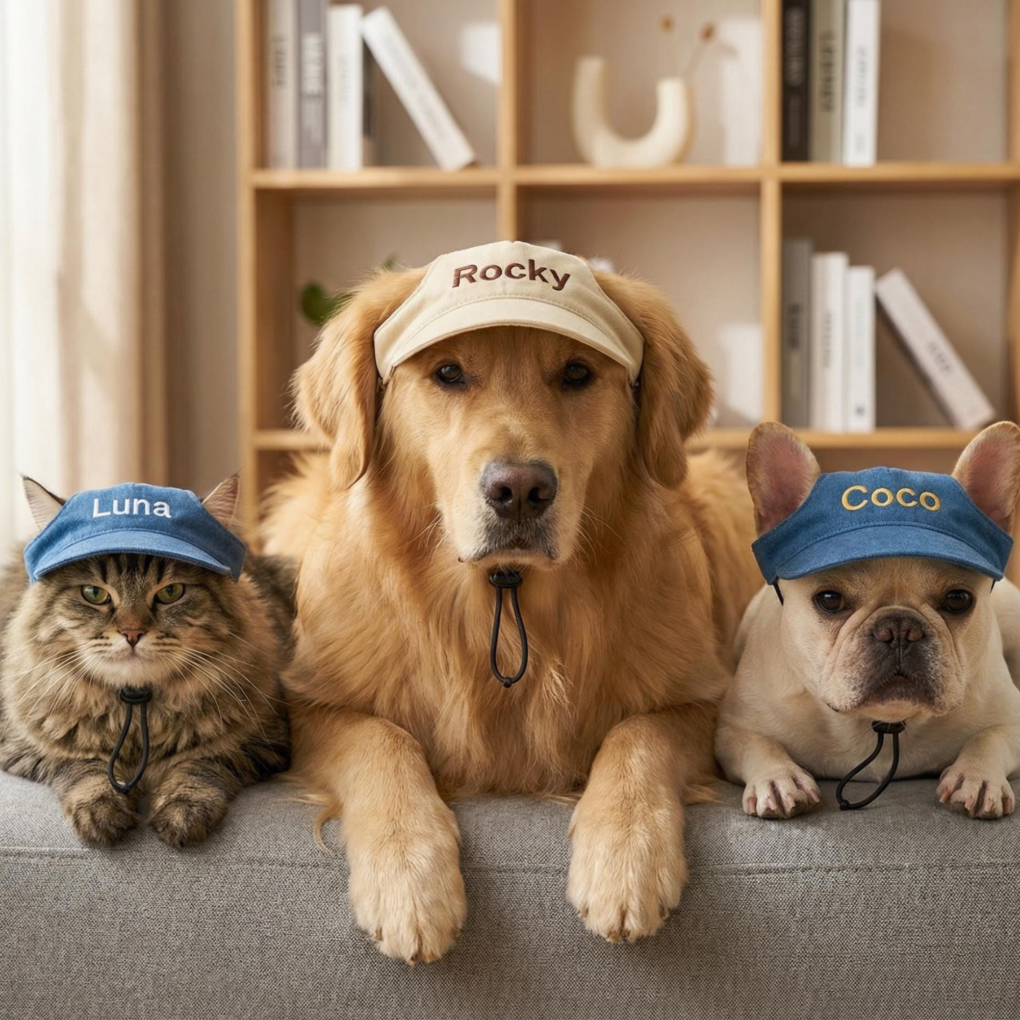 Personalized Embroidered Name Pet Baseball Cap | inHat05
