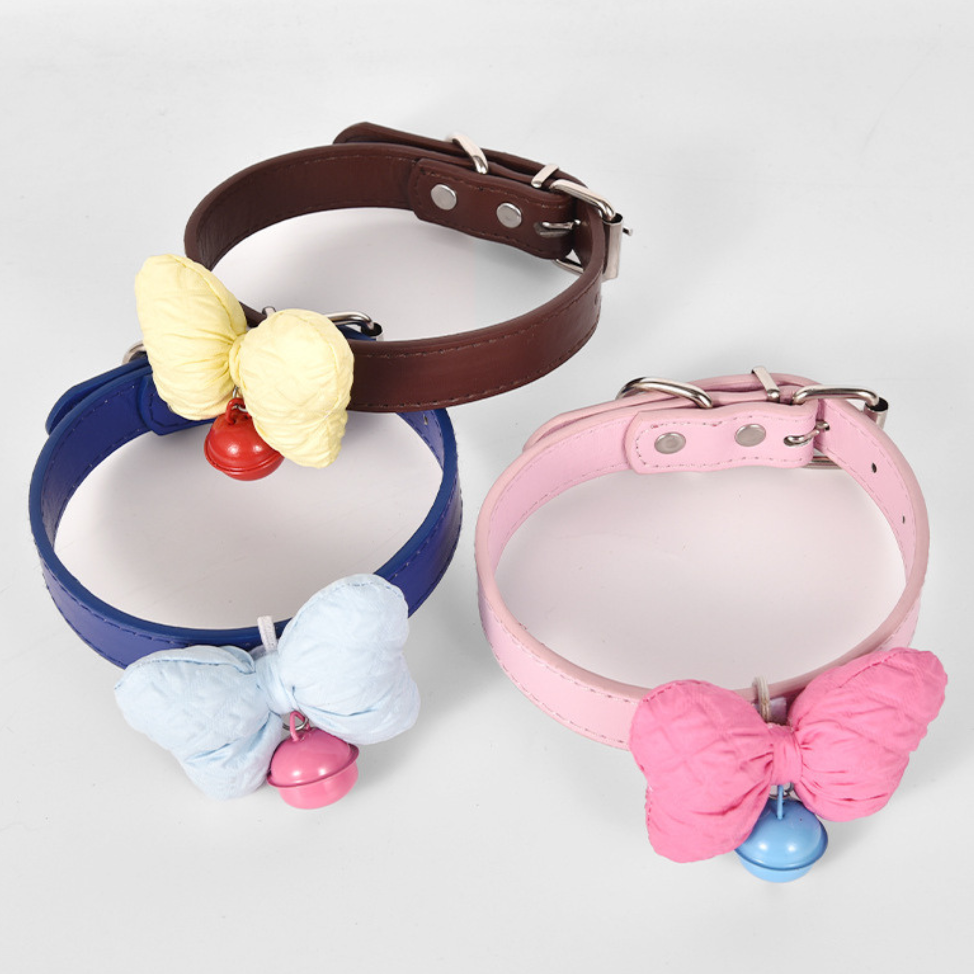 Adjustable Pet Bowknot Collar with Bell | inAccs47