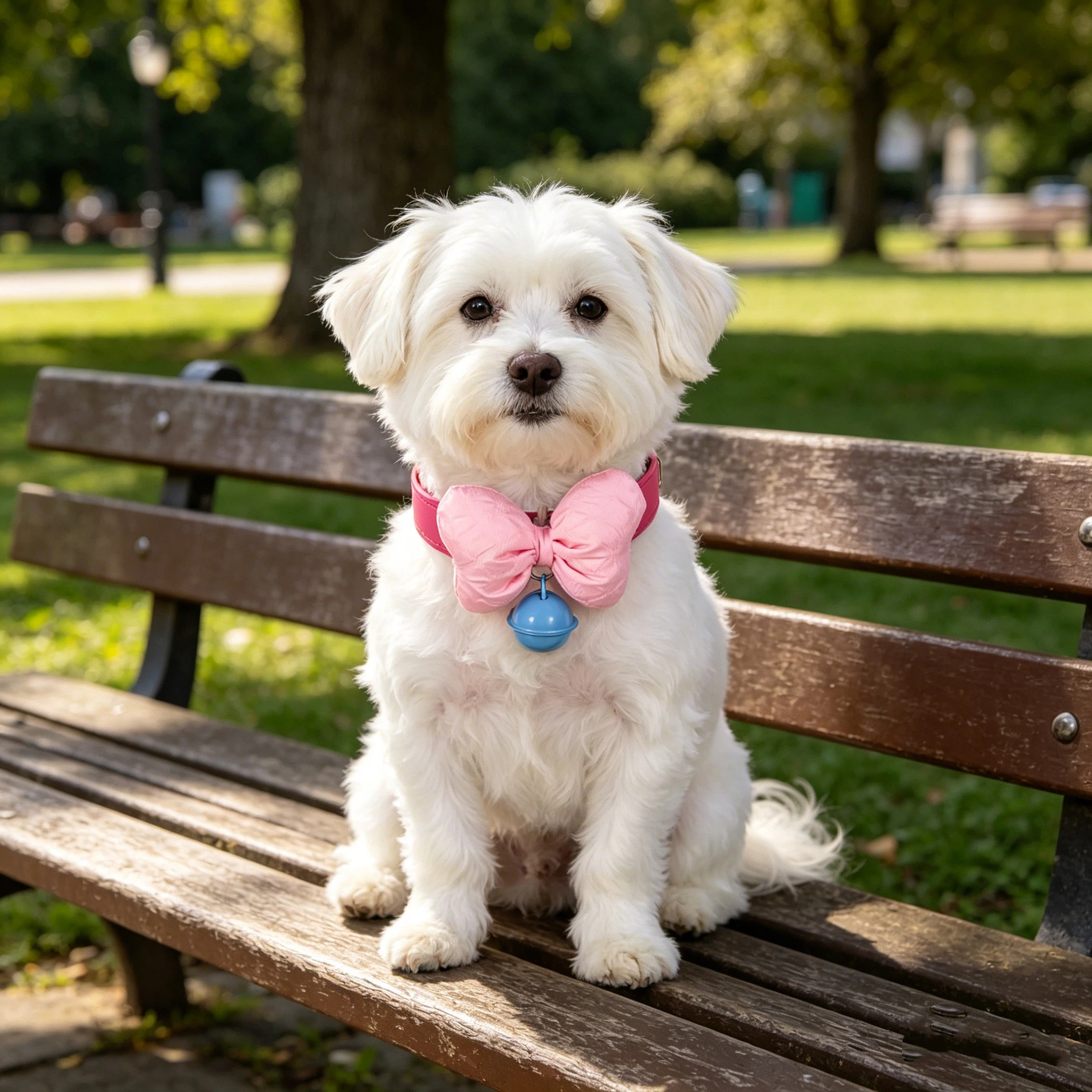 Adjustable Pet Bowknot Collar with Bell | inAccs47