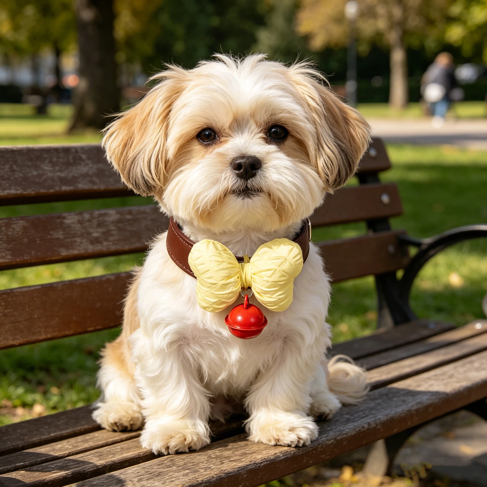 Adjustable Pet Bowknot Collar with Bell | inAccs47