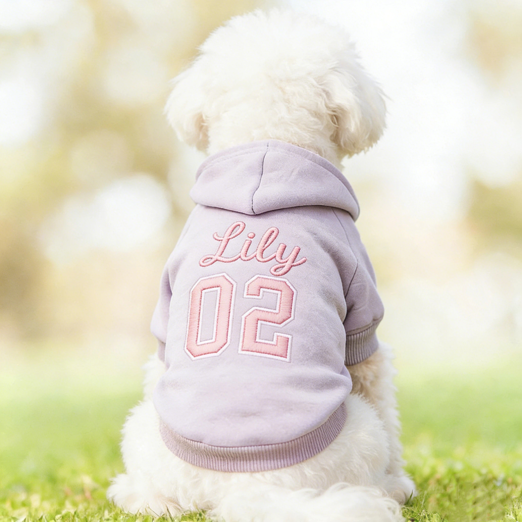 Personalized Embroidered Name Pet Birthday Hoodie | inCloth22