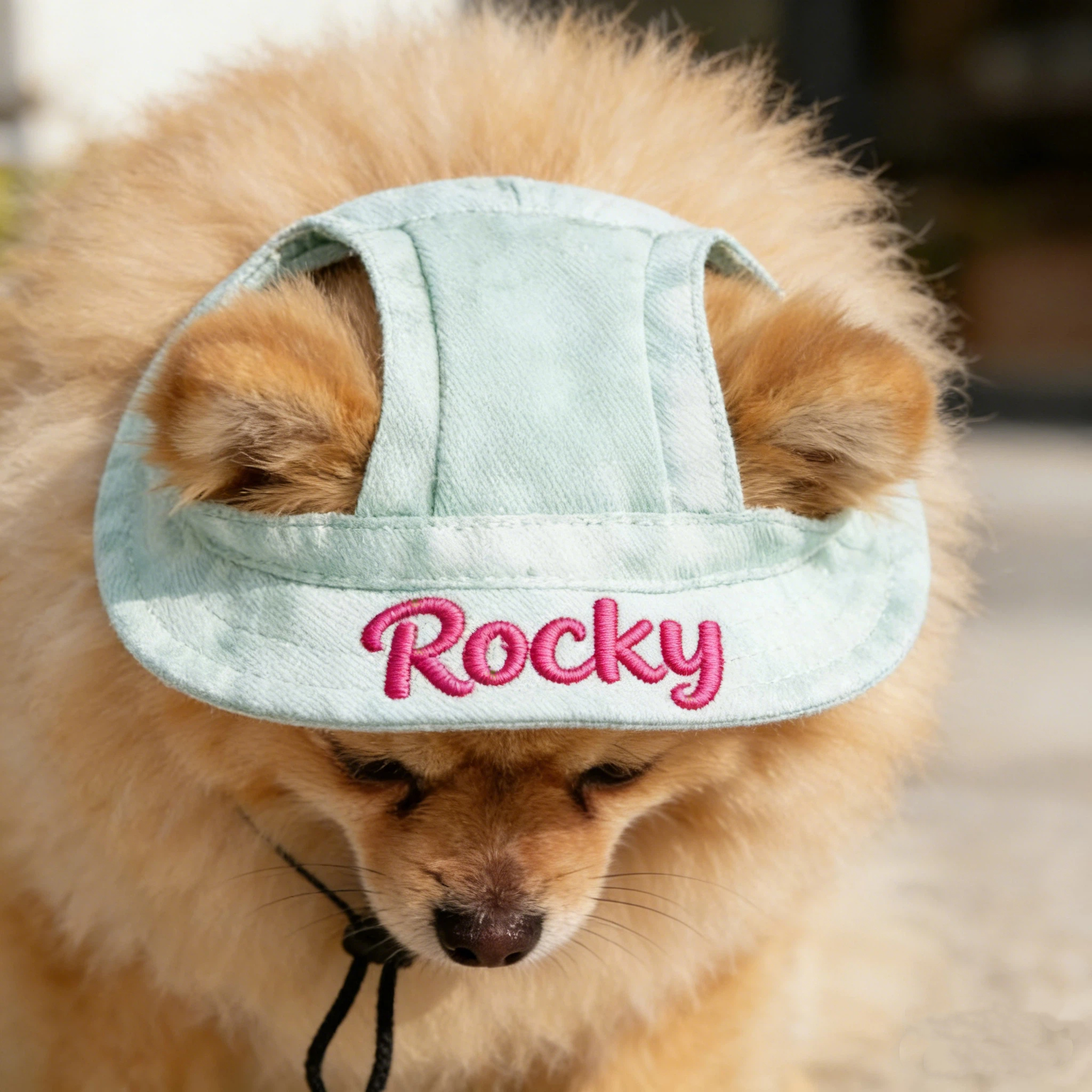 Personalized Embroidered Name Pet Bucket Hat | inHat40