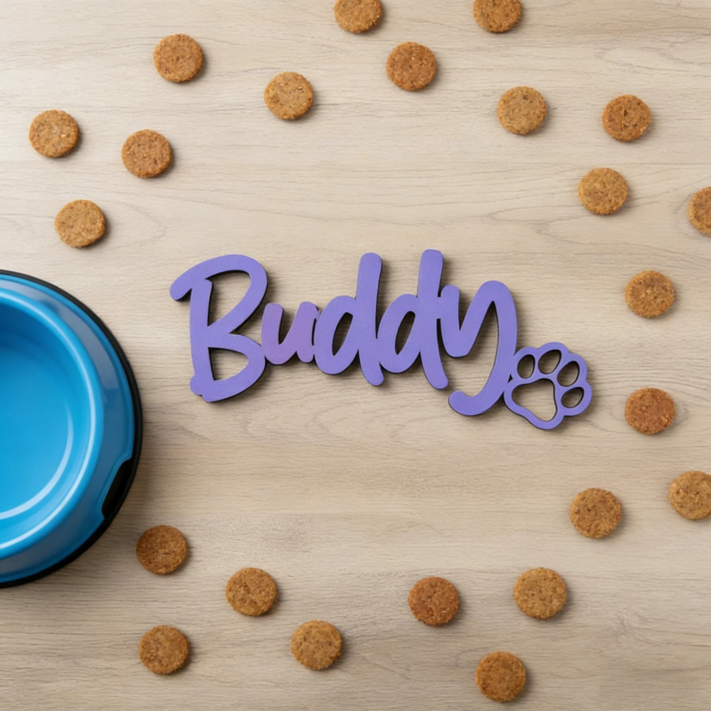Personalized Name 3D Printed Pet Sign | inAccs12