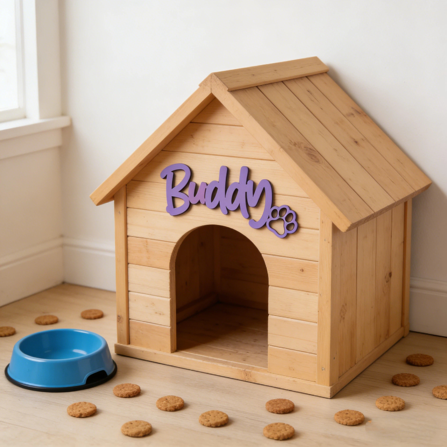 Personalized Name 3D Printed Pet Sign | inAccs12
