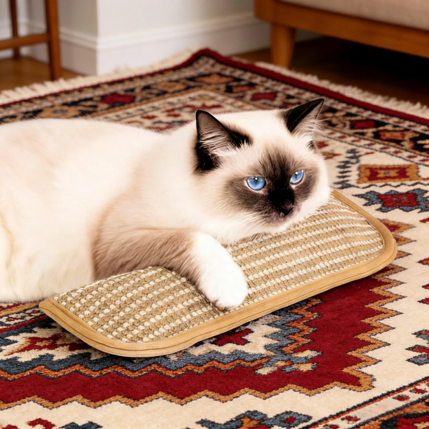 Natural Sisal Catnip Chew Toy for Indoor Cats | inToy01