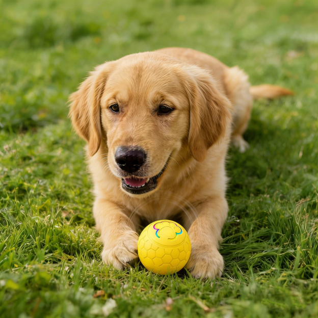 Personalized Rechargeable Electronic Pet Bouncing Ball Toy | inToy08