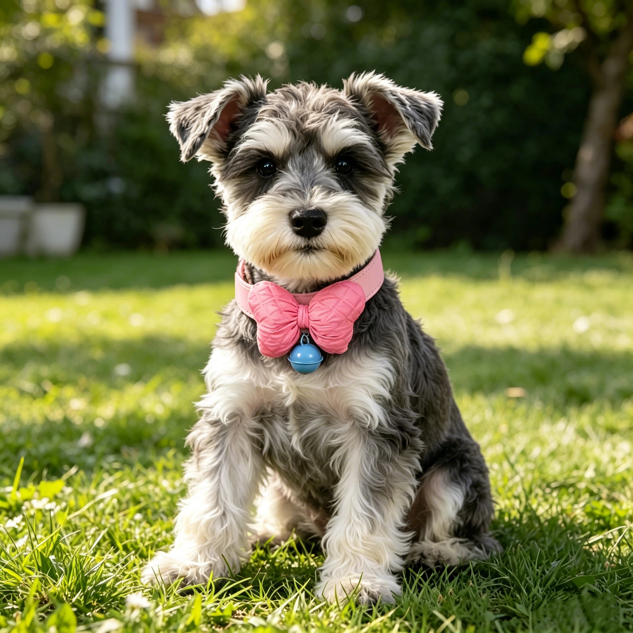 Adjustable Pet Bowknot Collar with Bell | inAccs47