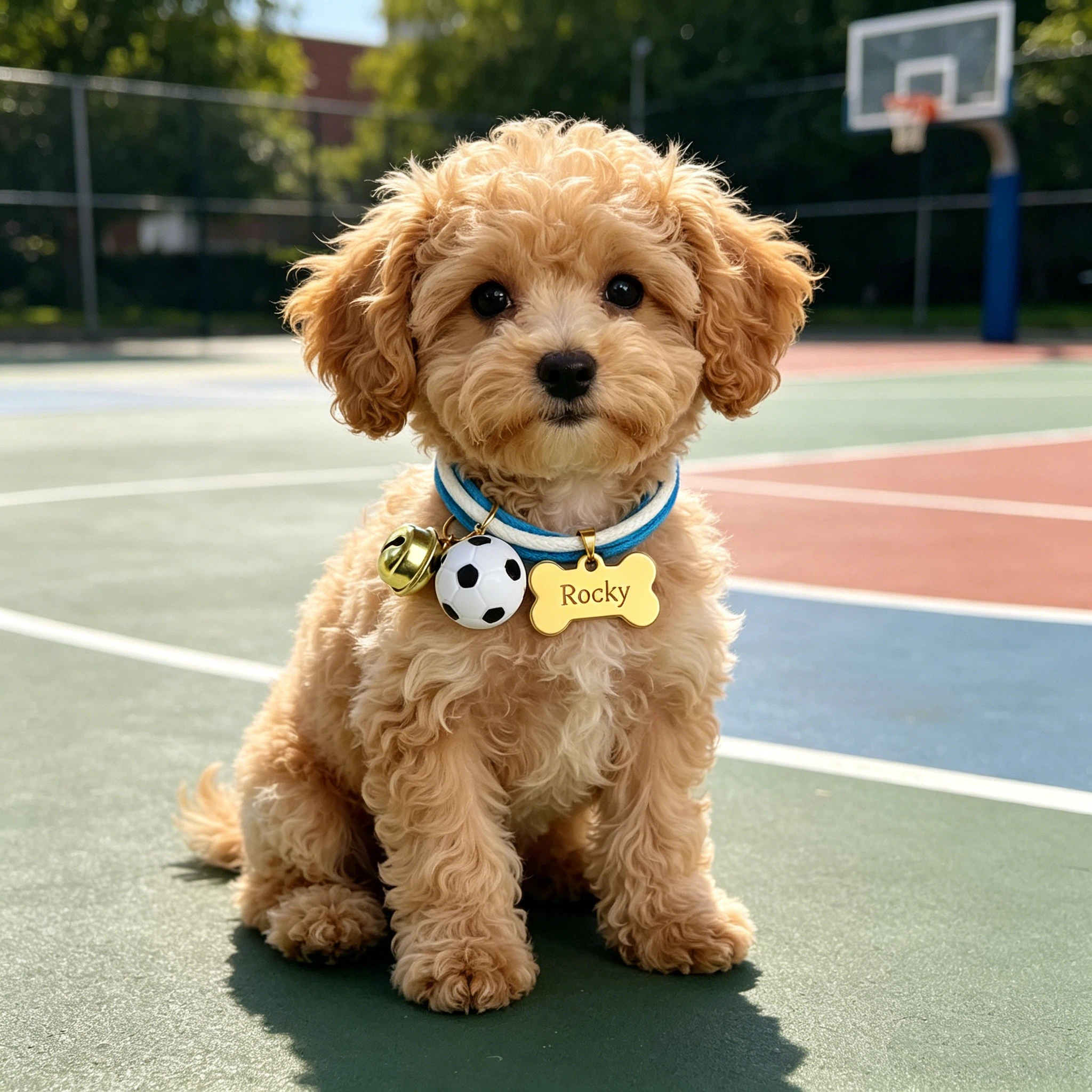Personalized Engraved Name Soccer Pet Collar | inAccs50