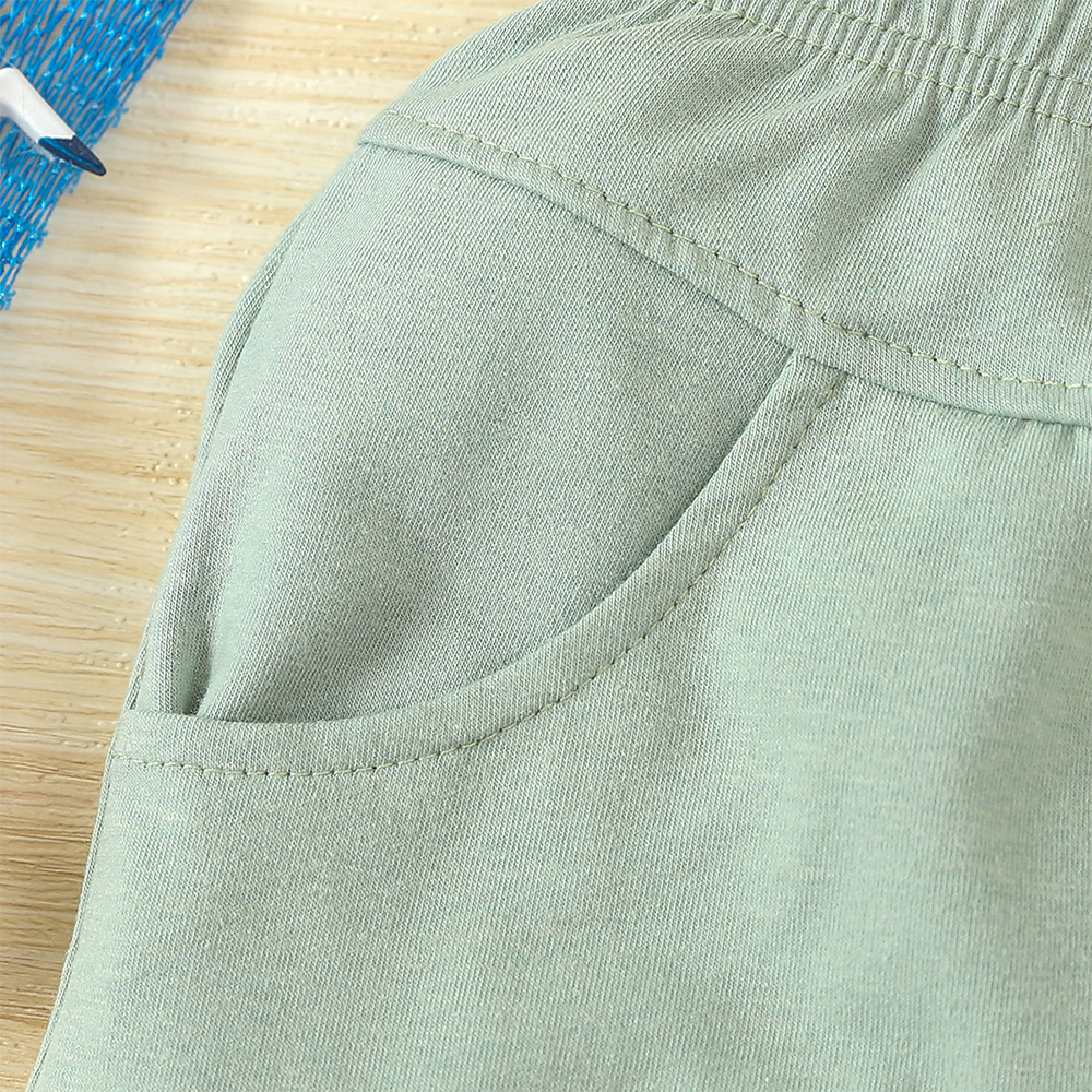 Personalized Boys Coconut Trees Shirt and Shorts Set | inSet6001