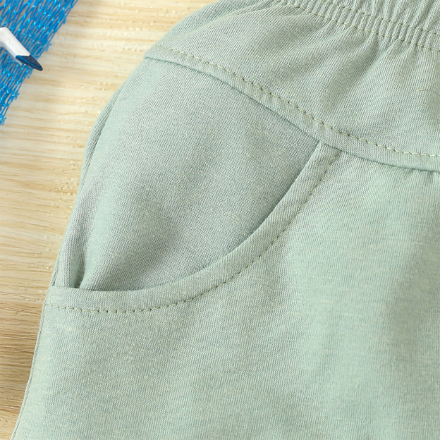 Personalized Boys Coconut Trees Shirt and Shorts Set | inSet6001