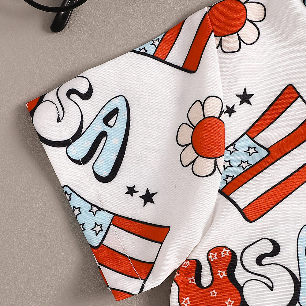 Personalized Boys The 4th Of July Shirt and Shorts Set | inSet6401