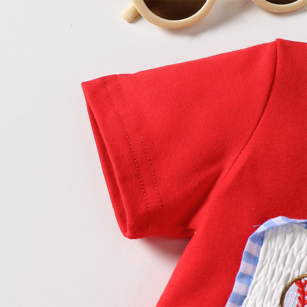 Personalized Kid Sport Theme T-Shirt and Shorts Set | inSet50