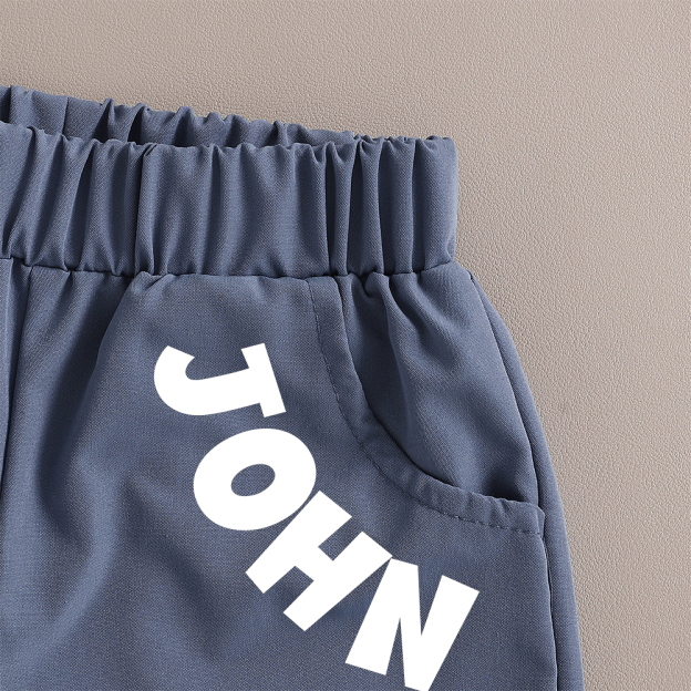 Personalized Boys The 4th Of July Shirt and Shorts Set | inSet6401