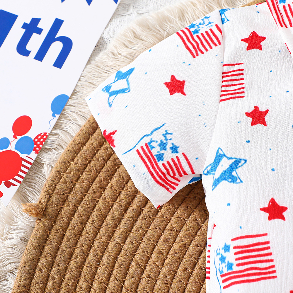 Personalized Boys The 4th of July Shirt and Shorts Set | inSet63