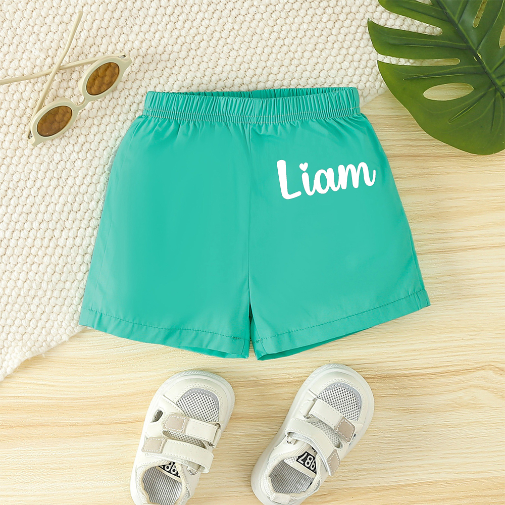 Personalized Boys Lovely Dinosaur Shirt and Shorts Set | inSet59
