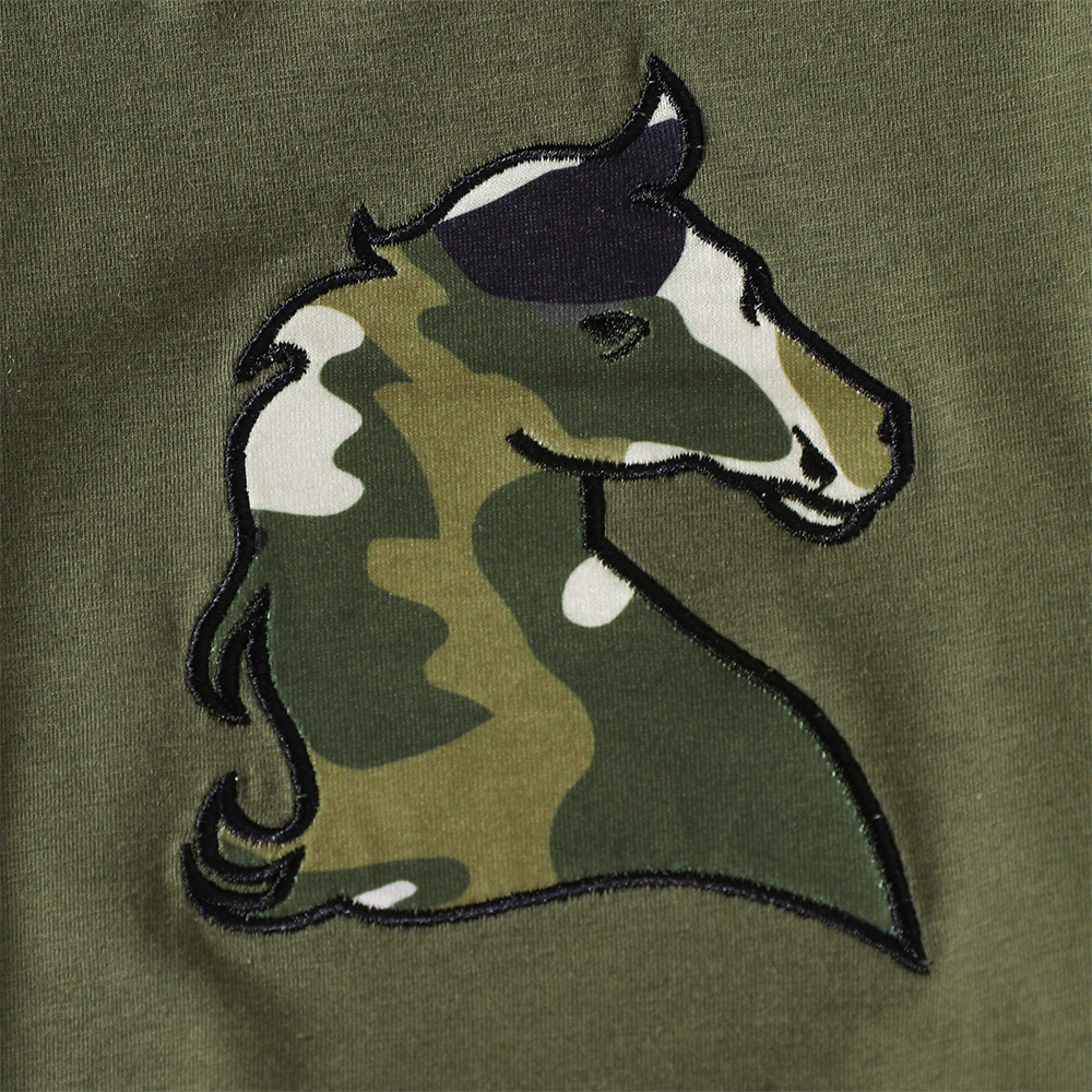 Personalized Kid Stylish Horse T-Shirt and Shorts Set | inSet6101