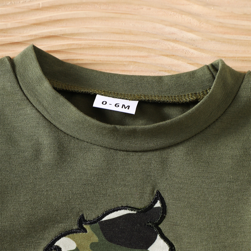 Personalized Kid Stylish Horse T-Shirt and Shorts Set | inSet6101