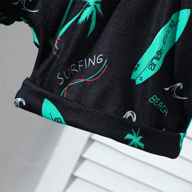 Personalized Boys Summer Vibe T-Shirt and Shorts Set | inSet51