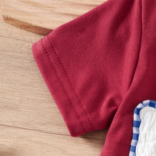 Personalized Kid The 4th Of July T-Shirt and Shorts Set | inSet57