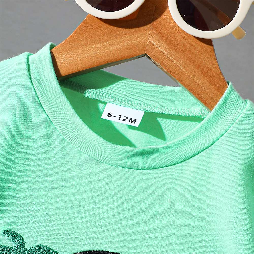 Personalized Boys Summer Vibe T-Shirt and Shorts Set | inSet51