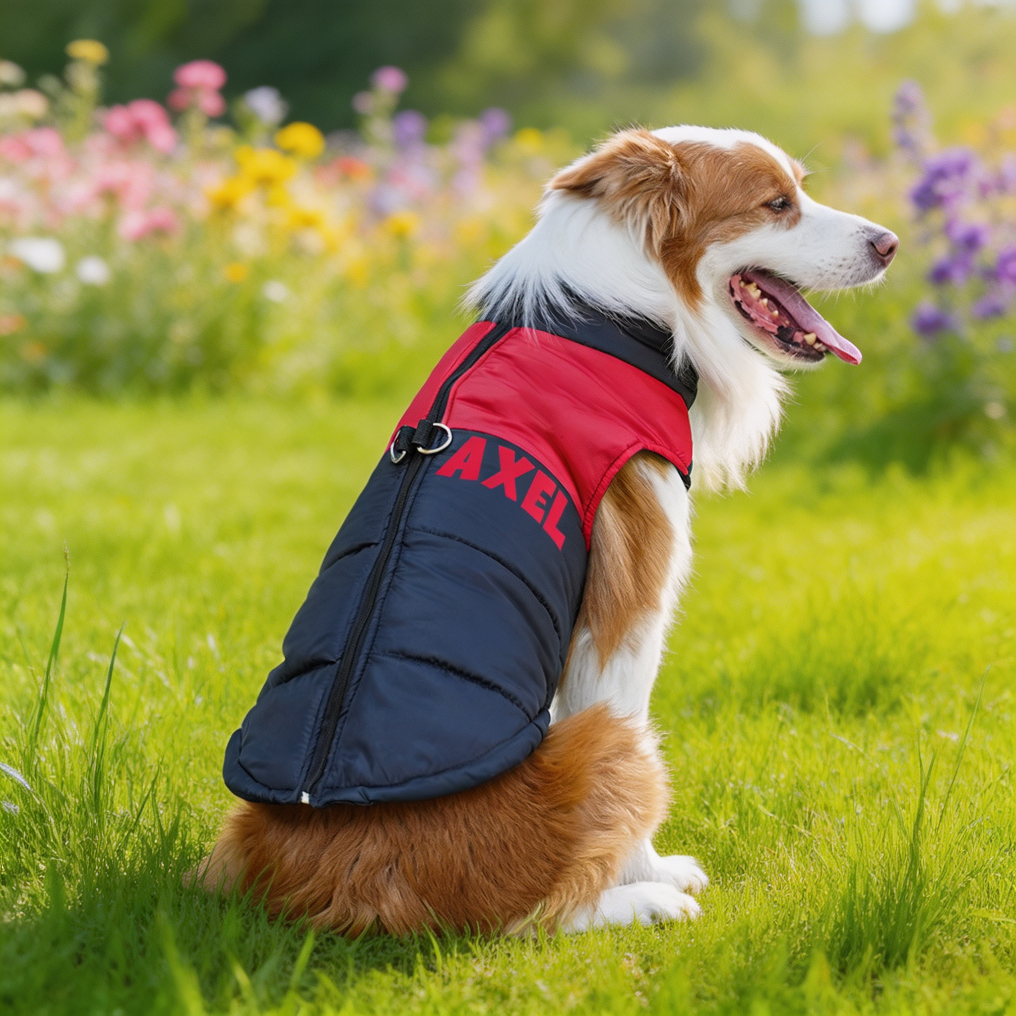 Personalized Pets Large Size Warm Puffer Vest | inPet16