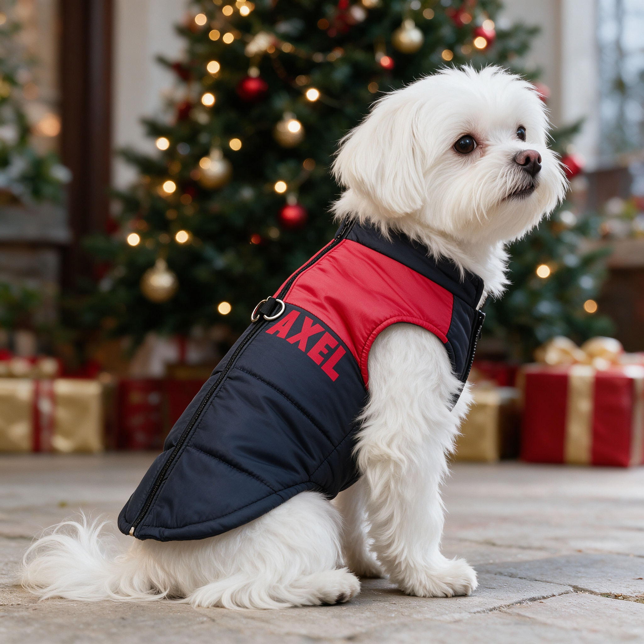 Personalized Pets Large Size Warm Puffer Vest | inPet16