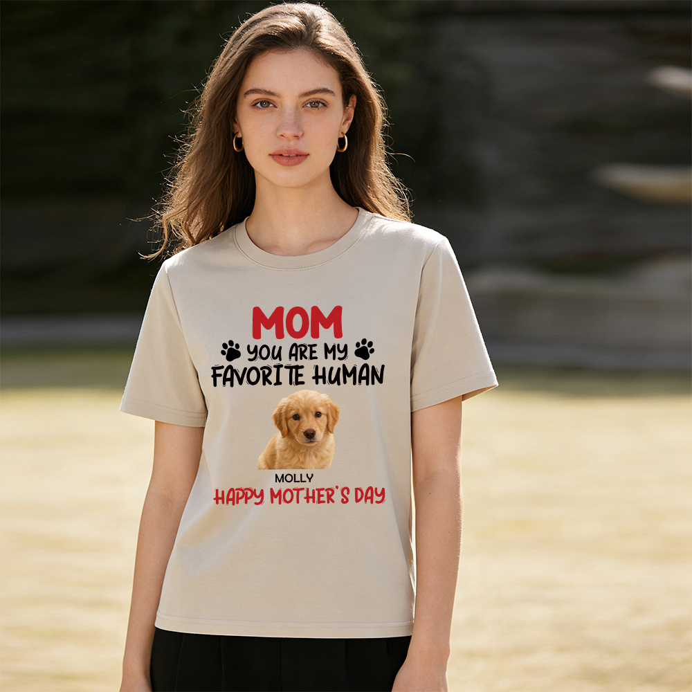 Personalized Mother's Day Pet Mom T-Shirt | inCloth65