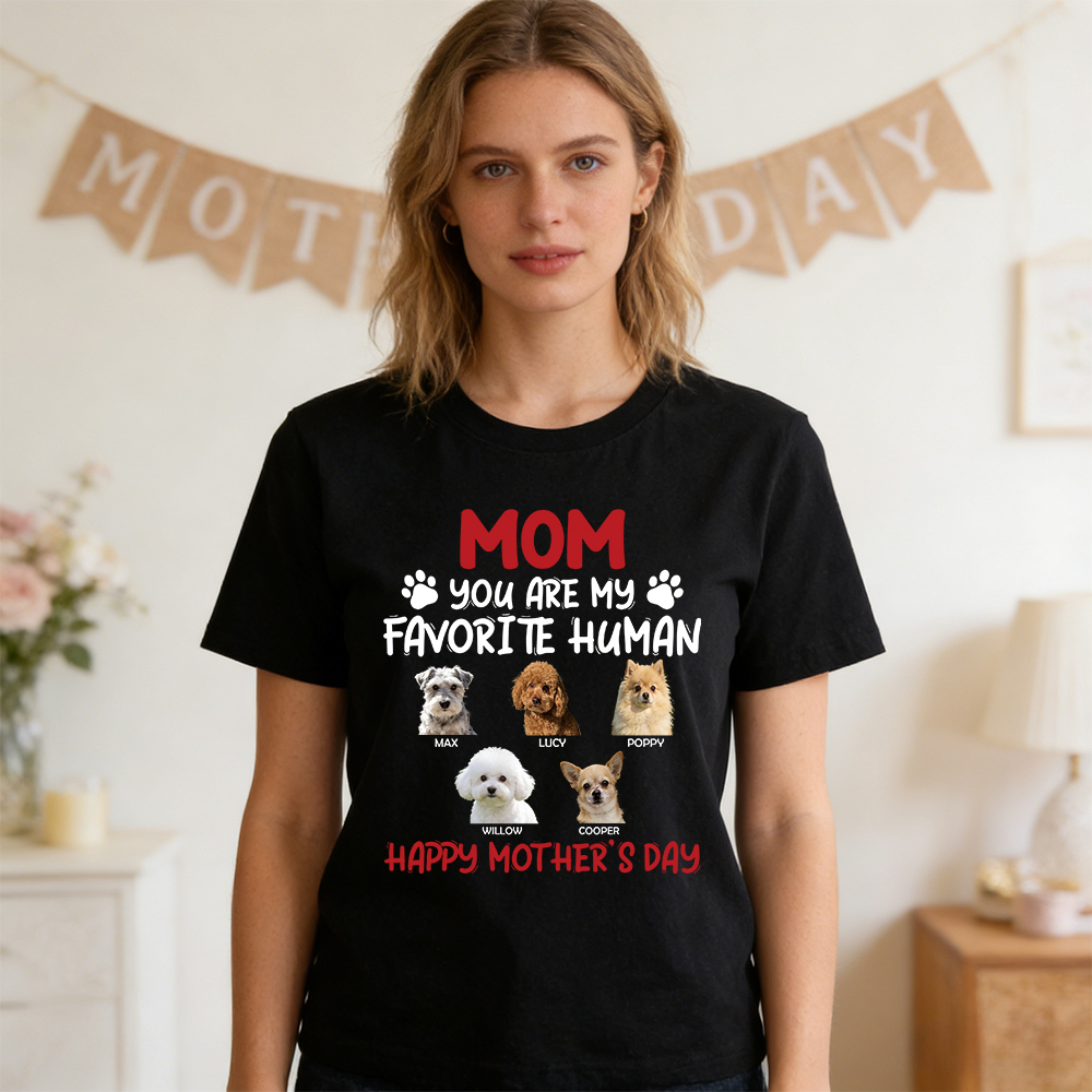 Personalized Mother's Day Pet Mom T-Shirt | inCloth65